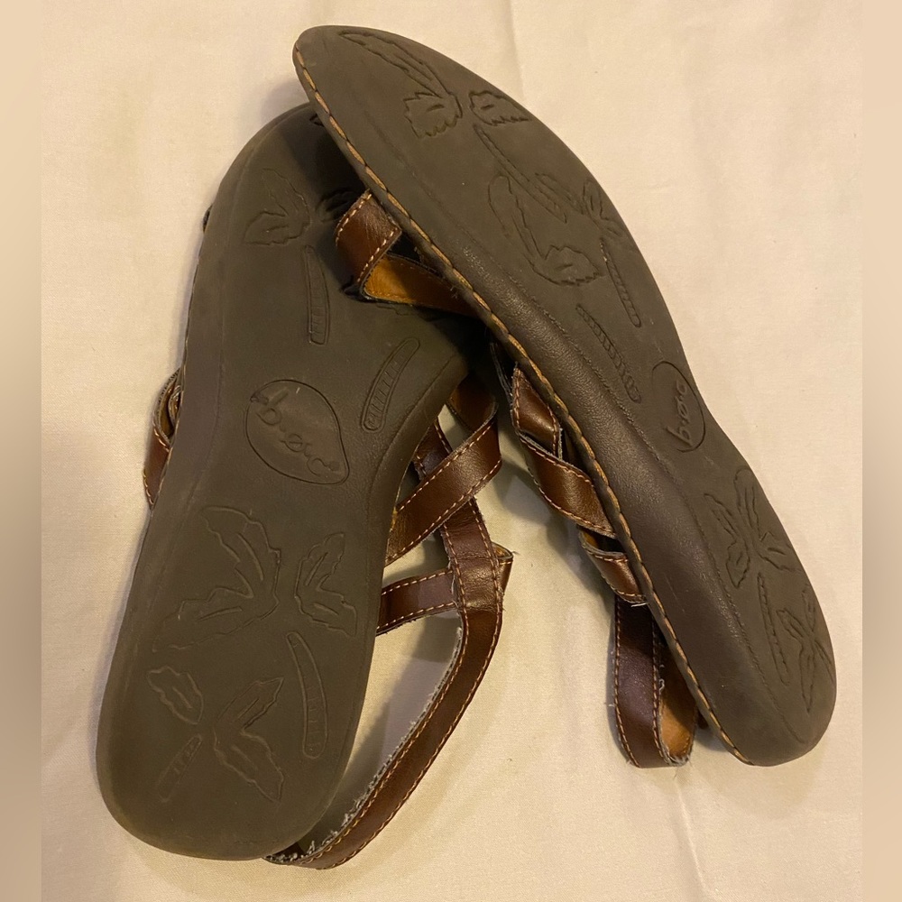 Born size 8 brown sandal - Picture 4 of 5